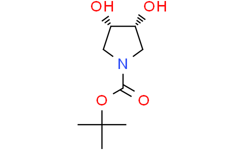 tert-butyl cis-3,4-dihydroxypyrrolidine-1-carboxylate