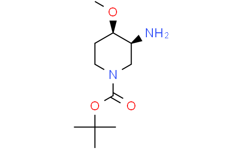 tert-butyl (3S,4R)-3-amino-4-methoxypiperidine-1-carboxylate