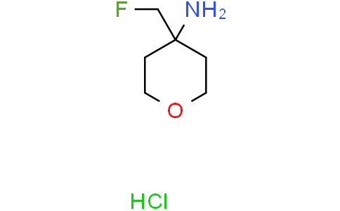 4-(fluoromethyl)tetrahydropyran-4-amine hydrochloride