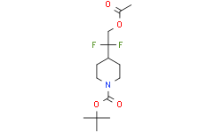 4-(2-乙酰氧基-1,1-二氟乙基)哌啶-1-甲酸叔丁酯
