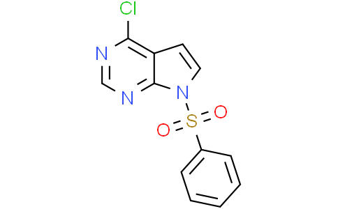 7-(benzenesulfonyl)-4-chloro-7H-pyrrolo[2,3-d]pyrimidine
