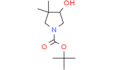 tert-butyl 4-hydroxy-3,3-dimethyl-pyrrolidine-1-carboxylate