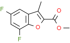 methyl 5,7-difluoro-3-methyl-benzofuran-2-carboxylate