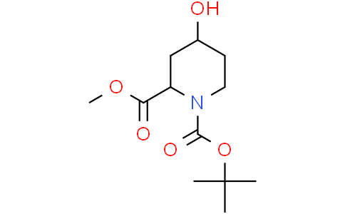 1-tert-Butyl 2-methyl 4-hydroxypiperidine-1,2-dicarboxylate