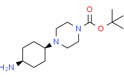 tert-butyl cis-4-(4-aminocyclohexyl)piperazine-1-carboxylate