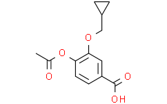 4-乙酰氧基-3-(环丙基甲氧基)苯甲酸