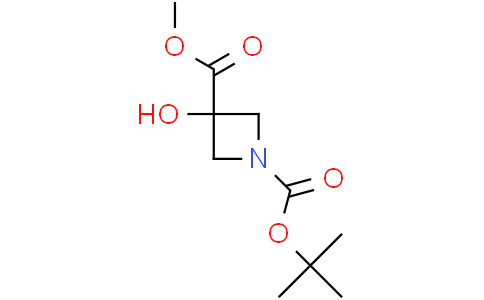 1-tert-butyl 3-methyl 3-hydroxyazetidine-1,3-dicarboxylate