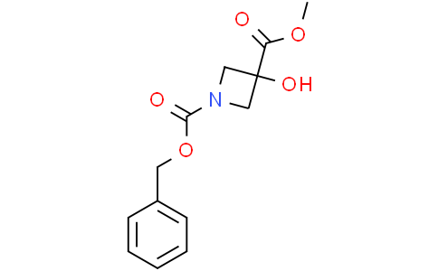1-benzyl 3-methyl 3-hydroxyazetidine-1,3-dicarboxylate