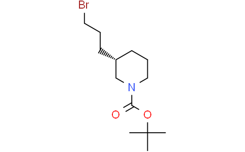 tert-butyl (3S)-3-(3-bromopropyl)piperidine-1-carboxylate