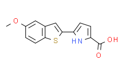 5-(5-甲氧基苯并[b]噻吩-2-基)-1H-吡咯-2-羧酸,97%