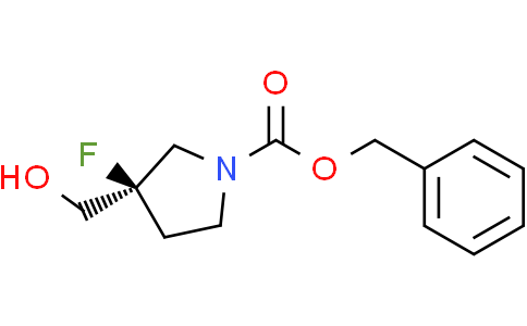 benzyl (3R)-3-fluoro-3-(hydroxymethyl)pyrrolidine-1-carboxylate