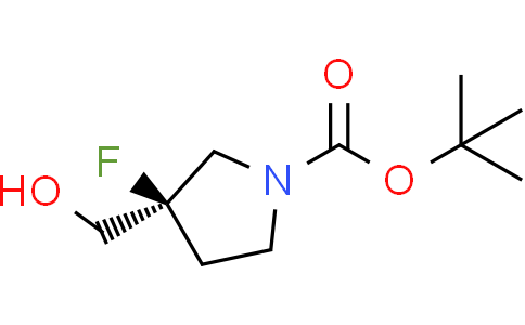 tert-butyl (3R)-3-fluoro-3-(hydroxymethyl)pyrrolidine-1-carboxylate