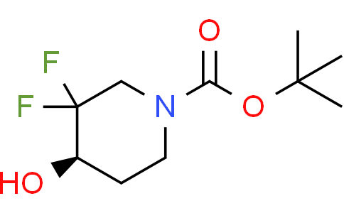 tert-butyl (4R)-3,3-difluoro-4-hydroxypiperidine-1-carboxylate