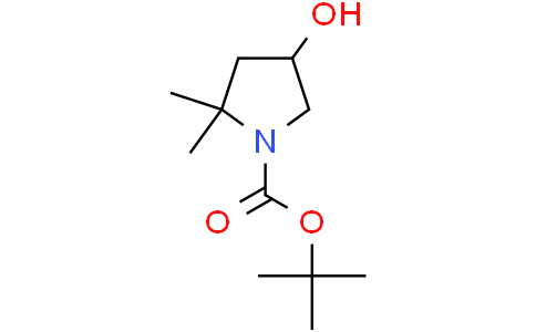 tert-butyl 4-hydroxy-2,2-dimethylpyrrolidine-1-carboxylate
