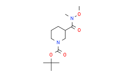 1-Boc-N-甲氧基-N-甲基哌啶-3-甲酰胺,≥97%
