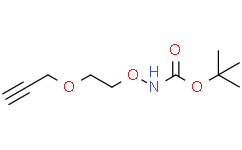T-Boc-aminooxy-peg1-propargyl