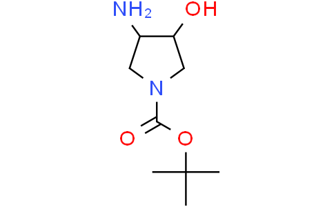tert-butyl 3-amino-4-hydroxy-pyrrolidine-1-carboxylate