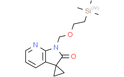 1'-(2-trimethylsilylethoxymethyl)spiro[cyclopropane-1,3'-pyrrolo[2,3-b]pyridine]-2'-one