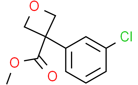 methyl 3-(3-chlorophenyl)oxetane-3-carboxylate