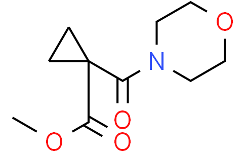 methyl 1-(morpholine-4-carbonyl)cyclopropanecarboxylate