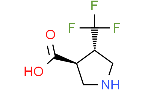(3S,4S)-4-(trifluoromethyl)pyrrolidine-3-carboxylic acid