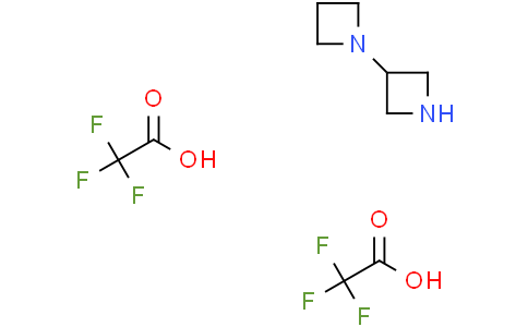 1-(azetidin-3-yl)azetidine;bis(2,2,2-trifluoroacetic acid)