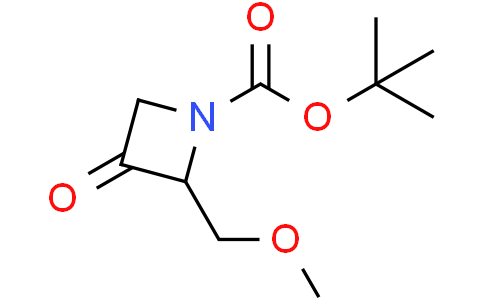 tert-butyl 2-(methoxymethyl)-3-oxo-azetidine-1-carboxylate