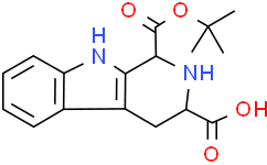 1-(叔丁氧羰基)-2,3,4,9-四氢-1H-吡啶并[3,4-B]吲哚-3-羧酸