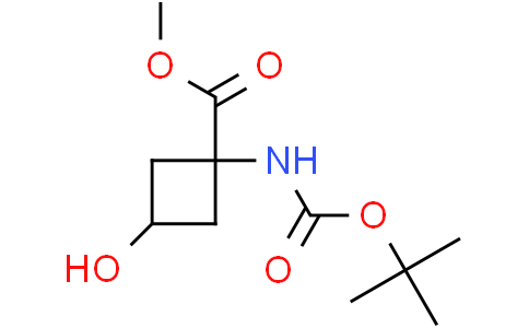 methyl 1-(tert-butoxycarbonylamino)-3-hydroxy-cyclobutanecarboxylate