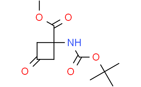 methyl 1-(tert-butoxycarbonylamino)-3-oxo-cyclobutanecarboxylate
