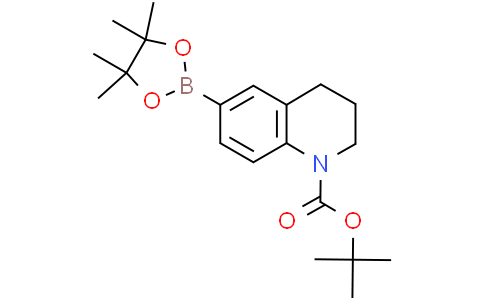tert-butyl 6-(4,4,5,5-tetramethyl-1,3,2-dioxaborolan-2-yl)-1,2,3,4-tetrahydroquinoline-1-carboxylate