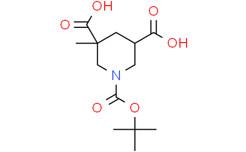 1-tert-butoxycarbonyl-5-methoxycarbonyl-piperidine-3-carboxylic acid