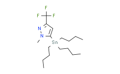 1-甲基-5-(三丁基锡烷基)-3-(三氟甲基)-1H-吡唑,95%