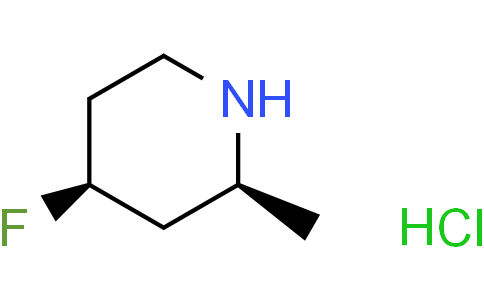(2S,4S)-4-fluoro-2-methyl-piperidine;hydrochloride