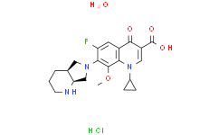 莫西沙星盐酸盐一水合物,>98.0%(HPLC)(T)