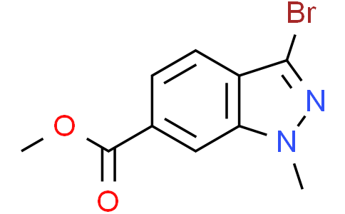 methyl 3-bromo-1-methyl-1H-indazole-6-carboxylate