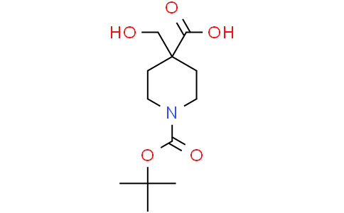 1-tert-butoxycarbonyl-4-(hydroxymethyl)piperidine-4-carboxylic acid