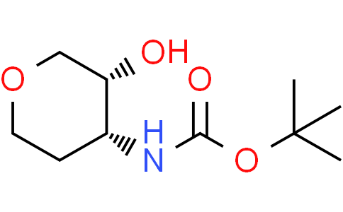 tert-butyl N-[(3R,4R)-3-hydroxytetrahydropyran-4-yl]carbamate