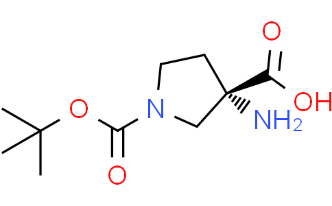 (3S)-3-amino-1-[(tert-butoxy)carbonyl]pyrrolidine-3-carboxylic acid