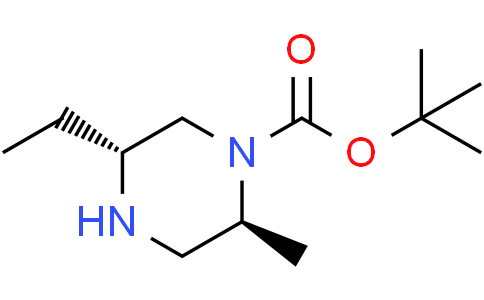 tert-butyl (2S,5R)-5-ethyl-2-methyl-piperazine-1-carboxylate
