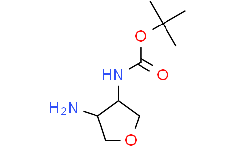 tert-butyl N-[(3S,4R)-4-aminotetrahydrofuran-3-yl]carbamate