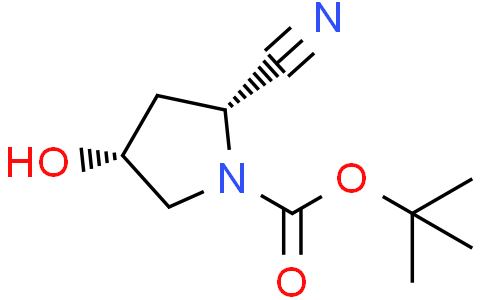 tert-butyl (2R,4R)-2-cyano-4-hydroxy-pyrrolidine-1-carboxylate