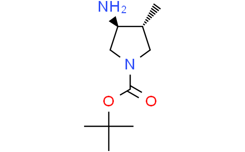 tert-butyl (3S,4R)-3-amino-4-methylpyrrolidine-1-carboxylate