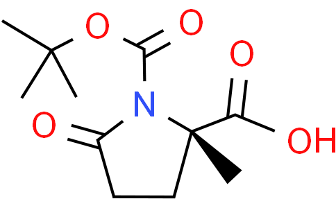 (2S)-1-tert-butoxycarbonyl-2-methyl-5-oxo-pyrrolidine-2-carboxylic acid