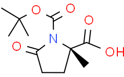 (2S)-1-tert-butoxycarbonyl-2-methyl-5-oxo-pyrrolidine-2-carboxylic acid