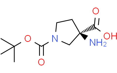 (3R)-3-amino-1-[(tert-butoxy)carbonyl]pyrrolidine-3-carboxylic acid