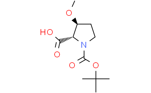(2S,3S)-1-[(tert-butoxy)carbonyl]-3-methoxypyrrolidine-2-carboxylic acid