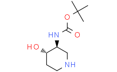 ((3S， 4S)-4-羟基哌啶-3-基)氨基甲酸叔丁酯