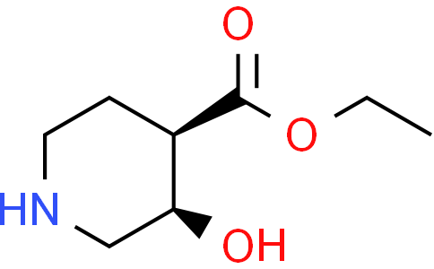 ethyl (3R,4R)-3-hydroxypiperidine-4-carboxylate