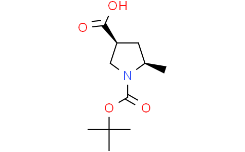 (3S,5R)-1-tert-butoxycarbonyl-5-methyl-pyrrolidine-3-carboxylic acid